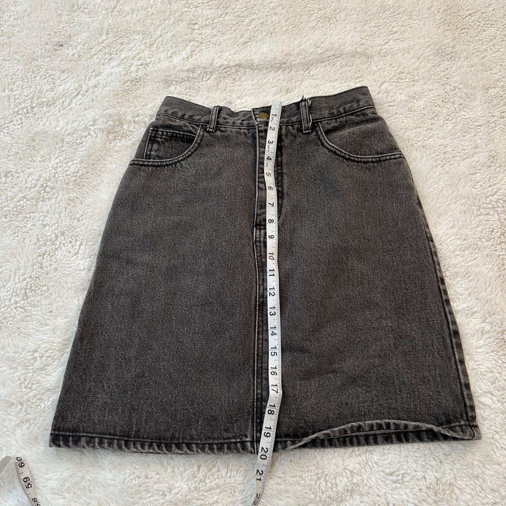 VTG 90's GEORGES MARCIANO GUESS Jean Skirt 28 Festival Y2K Boho Indie Garnola - Picture 3 of 5